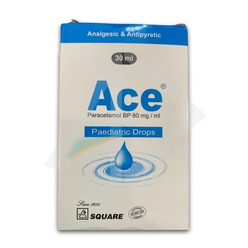 Ace Paracetamol Paediatric Drops,30mils