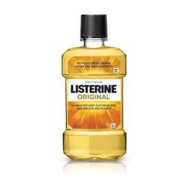 Listerine Antiseptic Mouthwash, Plaque &amp; 
Gingivitis Rinse - 250ml/500ml