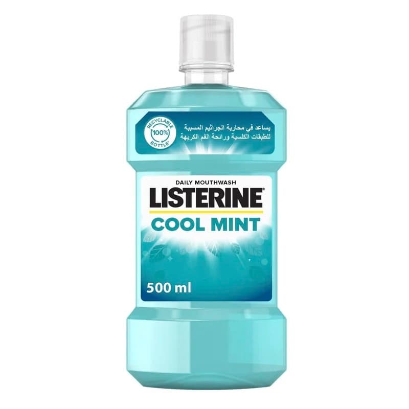 Listerine Antiseptic Mouthwash, Plaque &amp; 
Gingivitis Rinse - 250ml/500ml